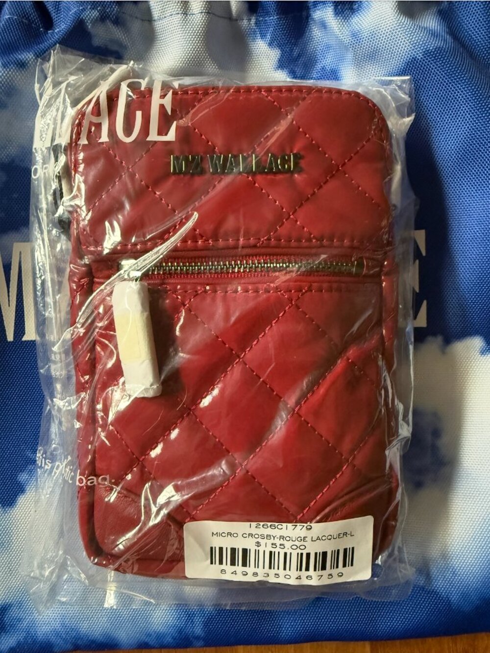 NWT - MZ Wallace Micro Crosby - Rouge Lacquer - Picture 4 of 10